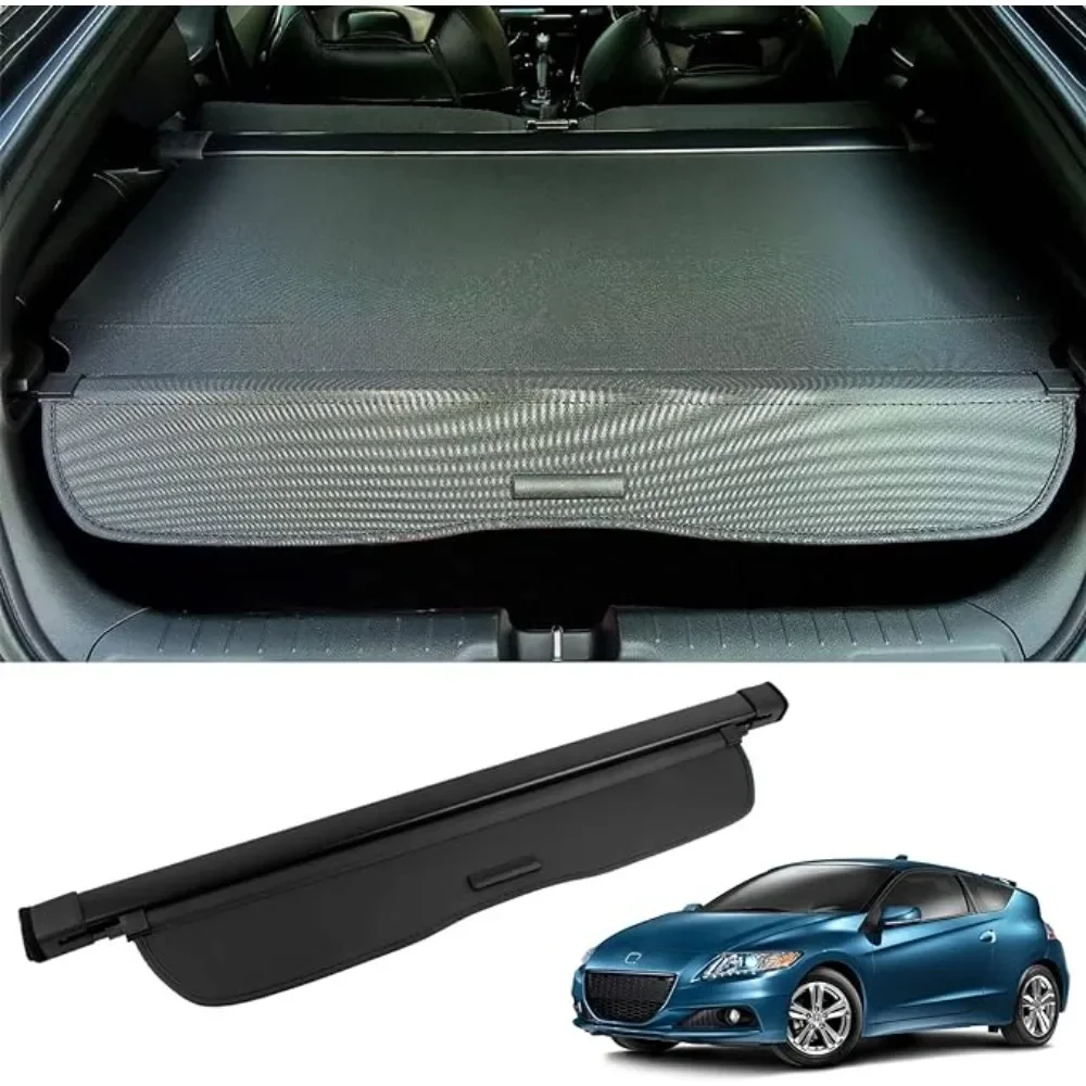 Car Interior Retractable Rear Trunk Cargo Luggage Security Privacy Shade Shield Cover Organizer for Honda CR-Z 2011-2016