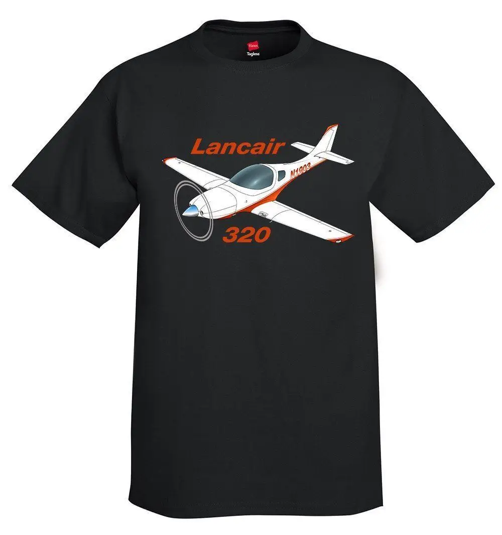 Lancair 320 Airplane T-Shirt Personalized with Your