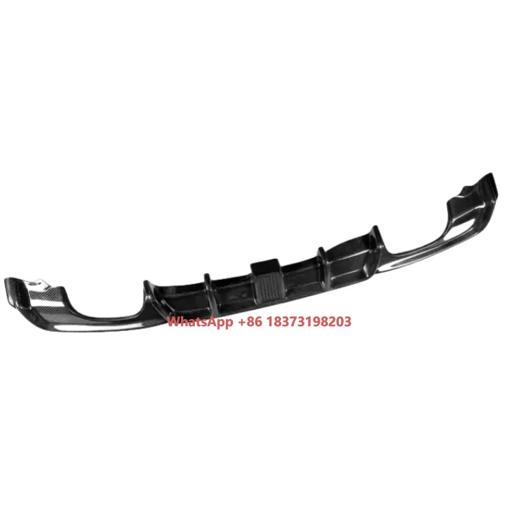 

Rear Bumper Lip for 3 Series F30 F35 Upgrade Body Kits High Quality New Carbon Fiber Rear Lip Bilateral Dual Exhaust Ports
