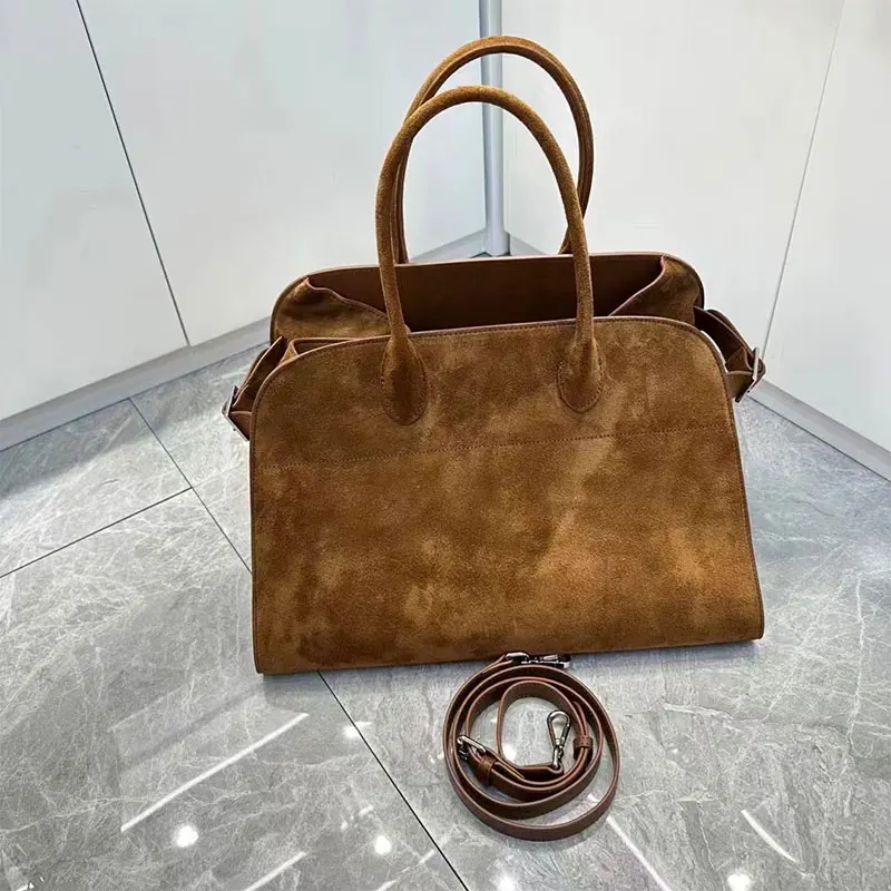 

Luxury Design Tote Large Capacity Commuting Bag High Quality Fashion Suede Briefcase Handbag Ladies Versatile Shopping Travel