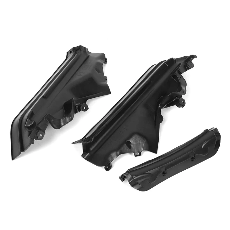 

3Pcs Engine Upper Compartment Partition Bulkhead Panel Kit For BMW X5 E70 X6 E71 E72 51717169419 51717169420 51717169421