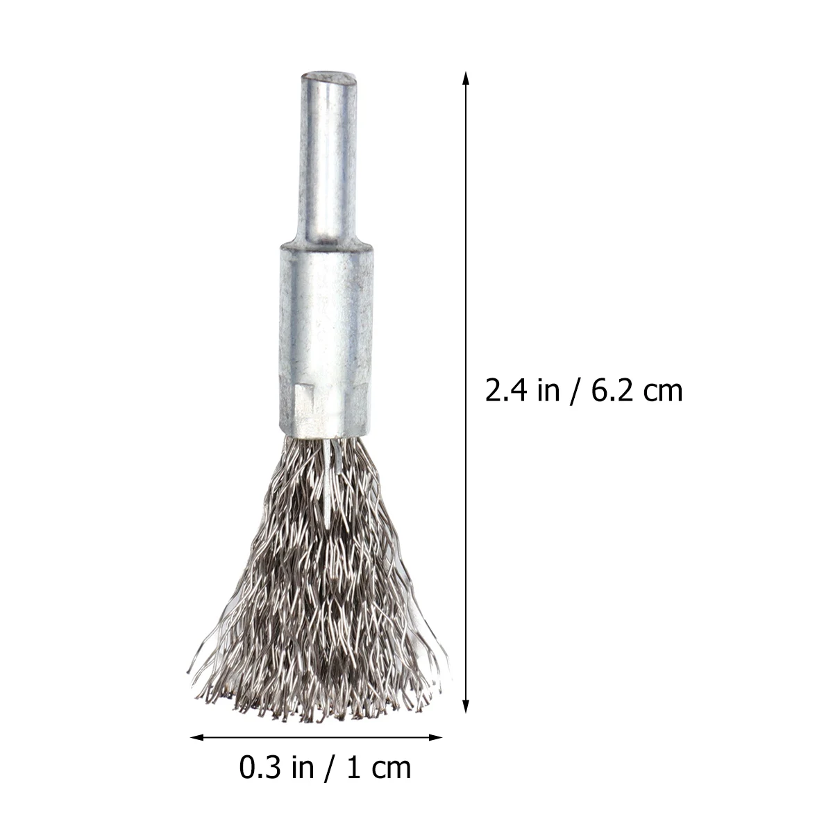 

5pcs Stainless Steel Wire Brushes for Polishing Handheld Drill Test Tube Accessories Suitable for Metal