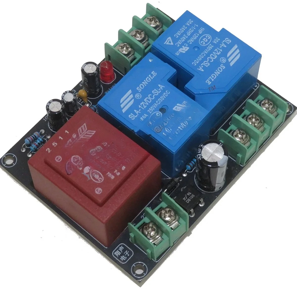 UPC1237 2.0 Dual Channel Speaker Finished Board Kit 220V Power Supply 30A High Current