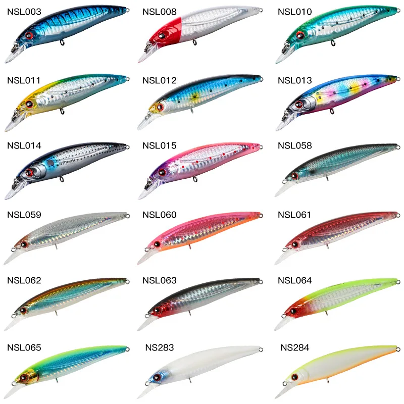 Noeby Floating Minnow - Wobbler flotante para lucio y mar