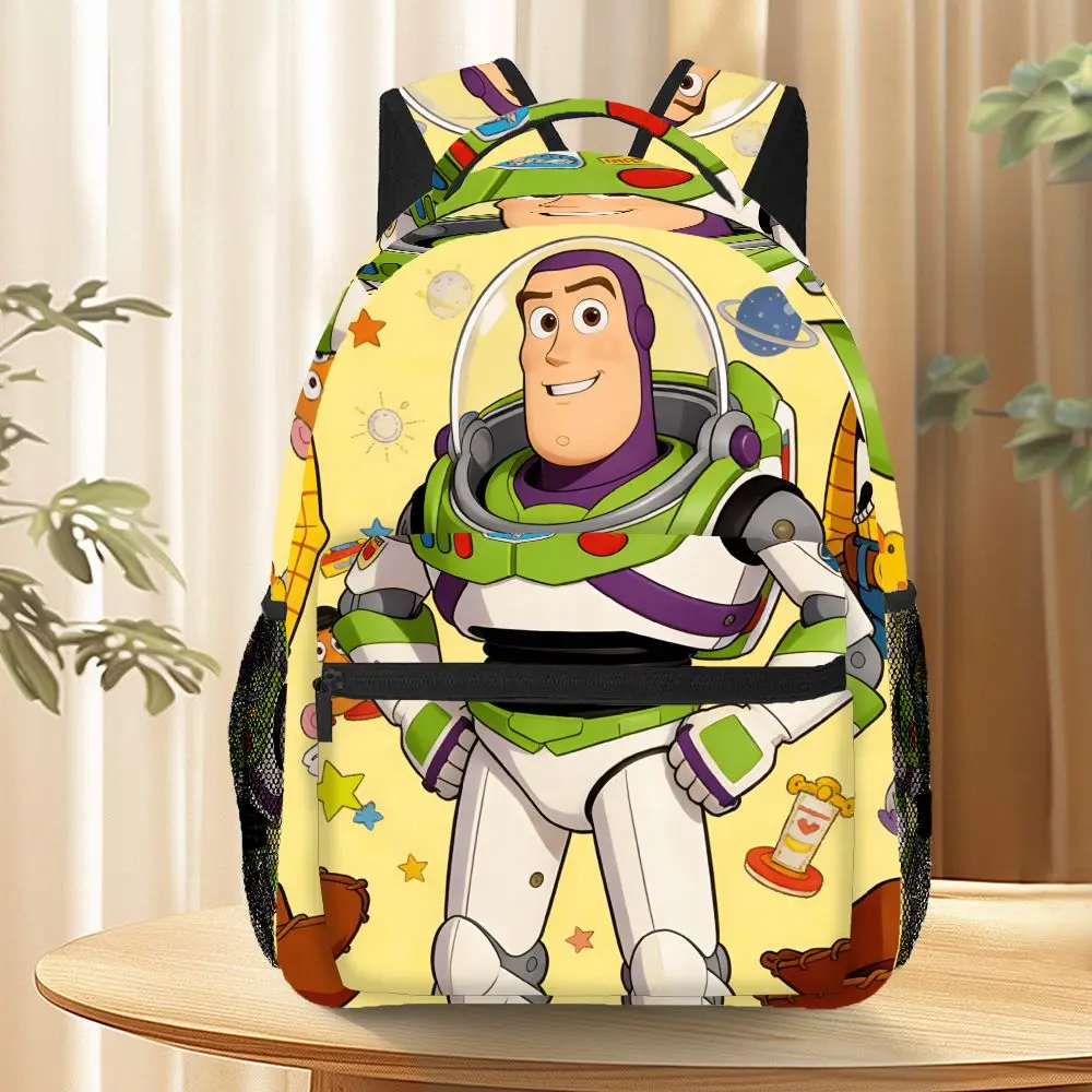 

Рюкзак с принтом «История игрушек» Базз Лайтер, 1 шт., регулируемый плечевой ремень, необходим для ежедневных поездок и отдыха.