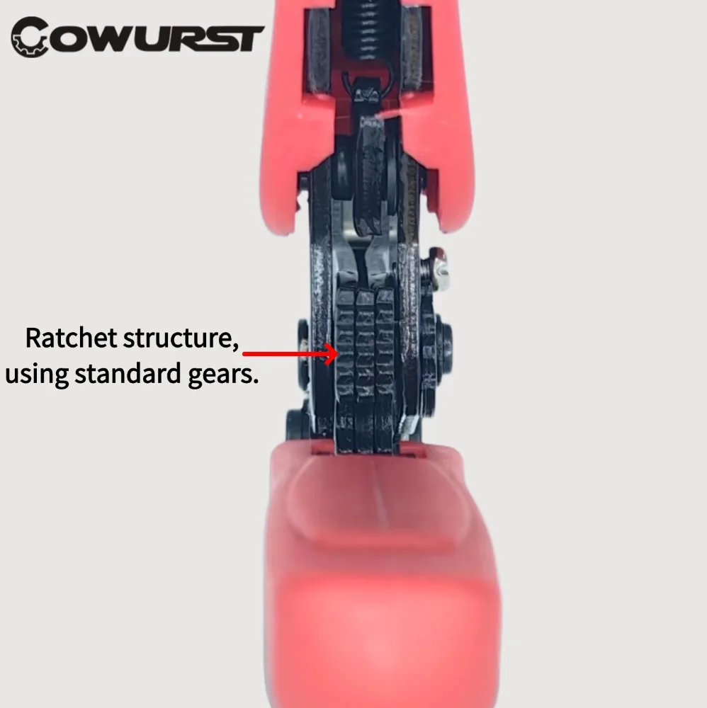 Ratschen-Schnellwechsel-Crimpzange SN-68 mit 6 Backen für Kfz-Klemmen, Dupont-Klemmen, Draht-Crimpwerkzeugsatz
