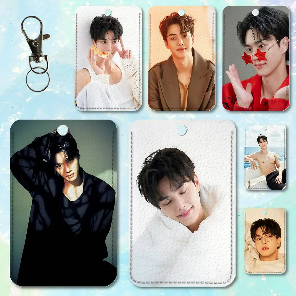 

S-Song Actor K-Kang Holder Keychain For Work Card Bank Business Holder Student Card Protective Case Bus Card