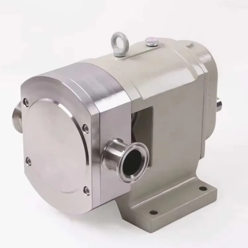 Hygienic Stainless Steel Rotary Lobe Pumps 1.5KW-2.2KW Industrial Food Grade Pump for Sanitary Applications