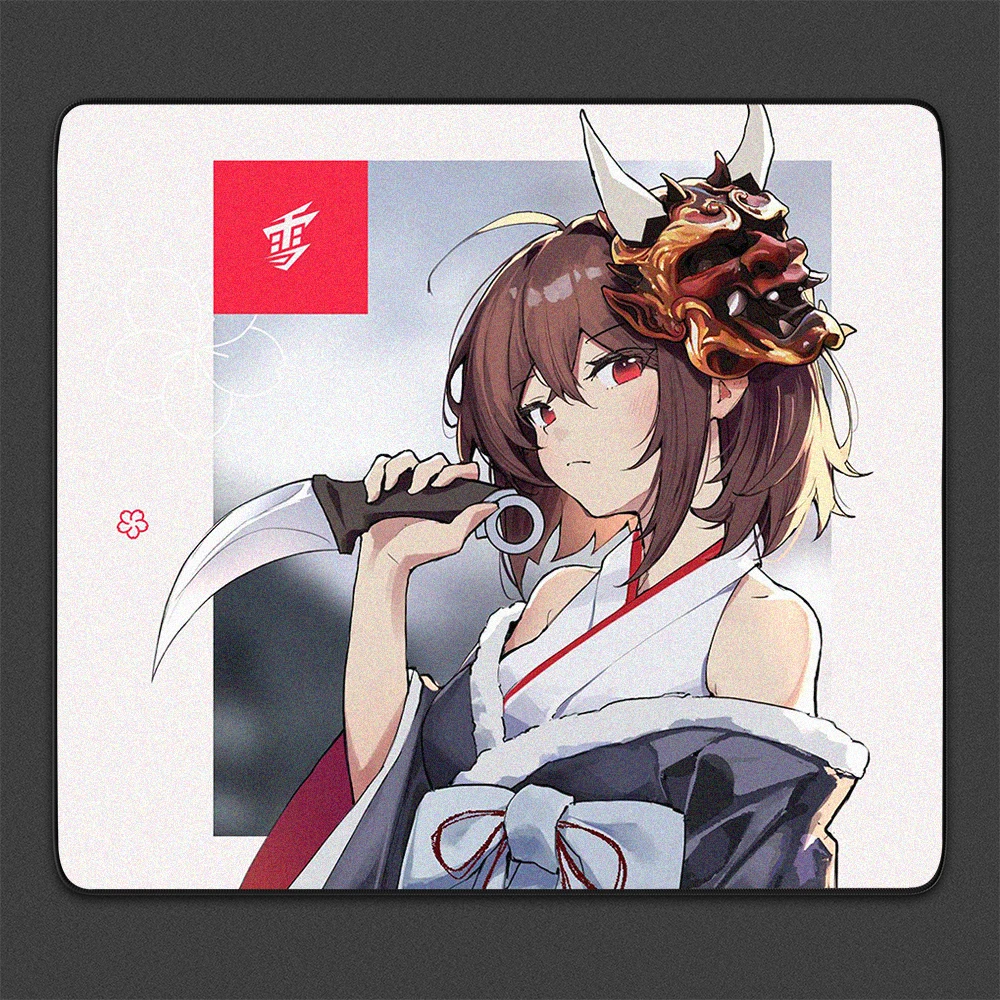 Oni Yuki Aim Mouse Pad Fps Gamer Professional Yukiaim Balance Gaming Mouse Pad Anime Rubber Laptop Computer Keyboard Mouse Mat