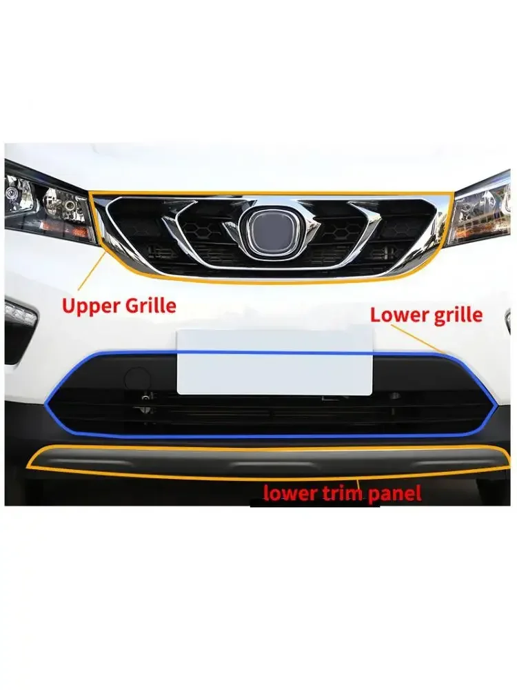 

CHANGAN CS15 Передняя решетка Передняя сетка Накладка на передний бампер Украшение заднего бампера