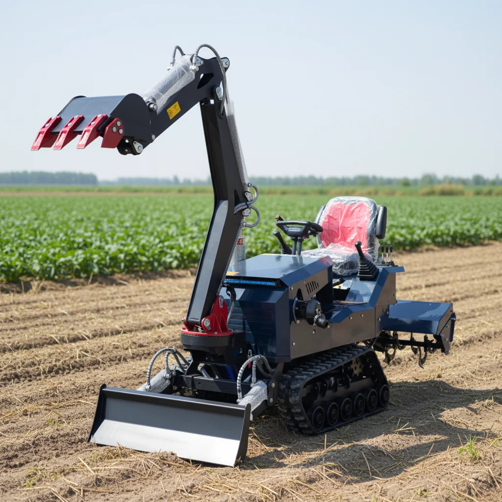 Customize Professional Crawler Farm Tractor High Performance Agricultural Tractor For Crop Planting