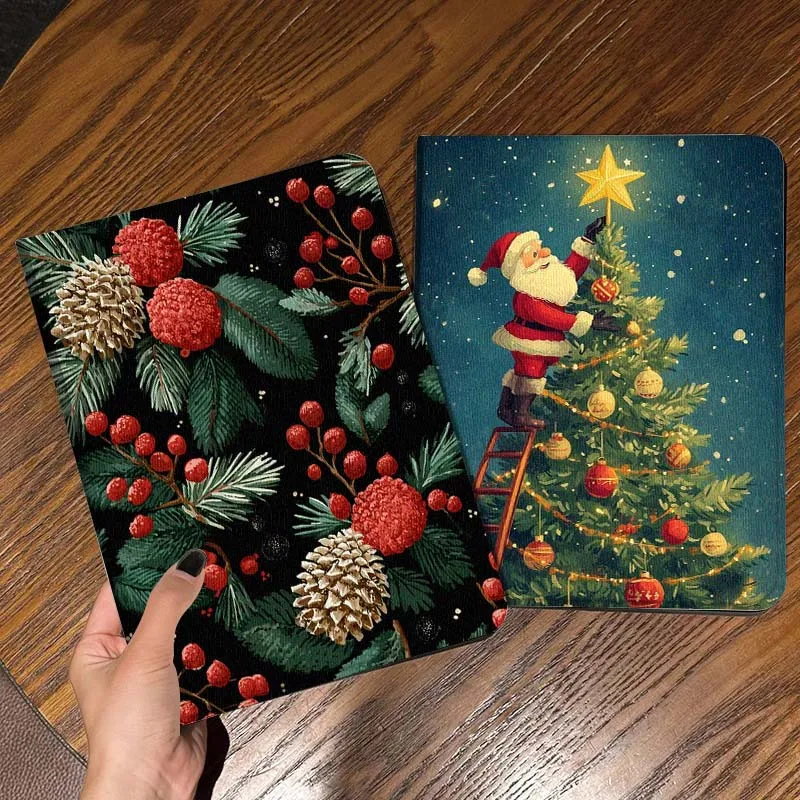 

Christmas Tree Pine Cone Gift Tablet Case For Samsung Galaxy Tab S7 S8 S9 S10 FE Lite