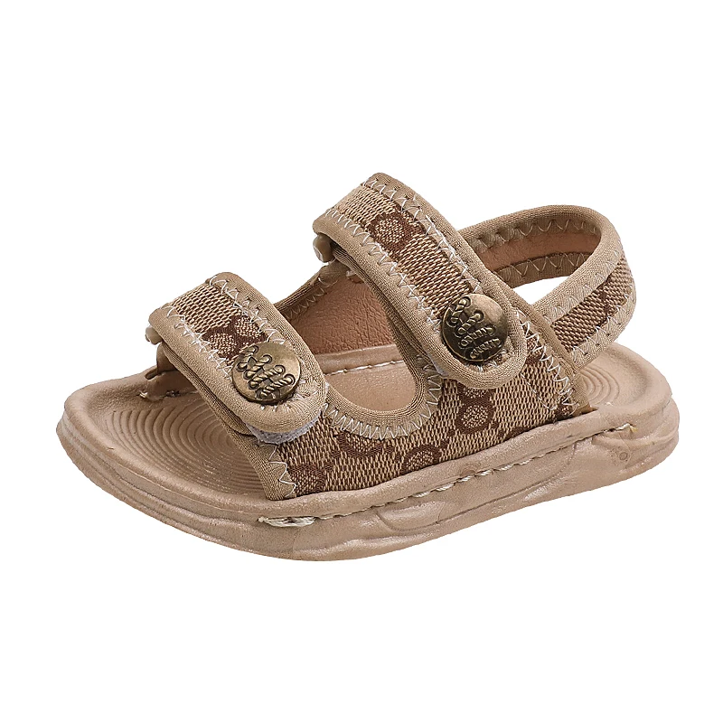 2024 New Arrivals Boys and Girls Sandals Children\'s Shoes Comfortable Soft Sole Summer Baby Shoes Beach Shoes Leisure Outdoor