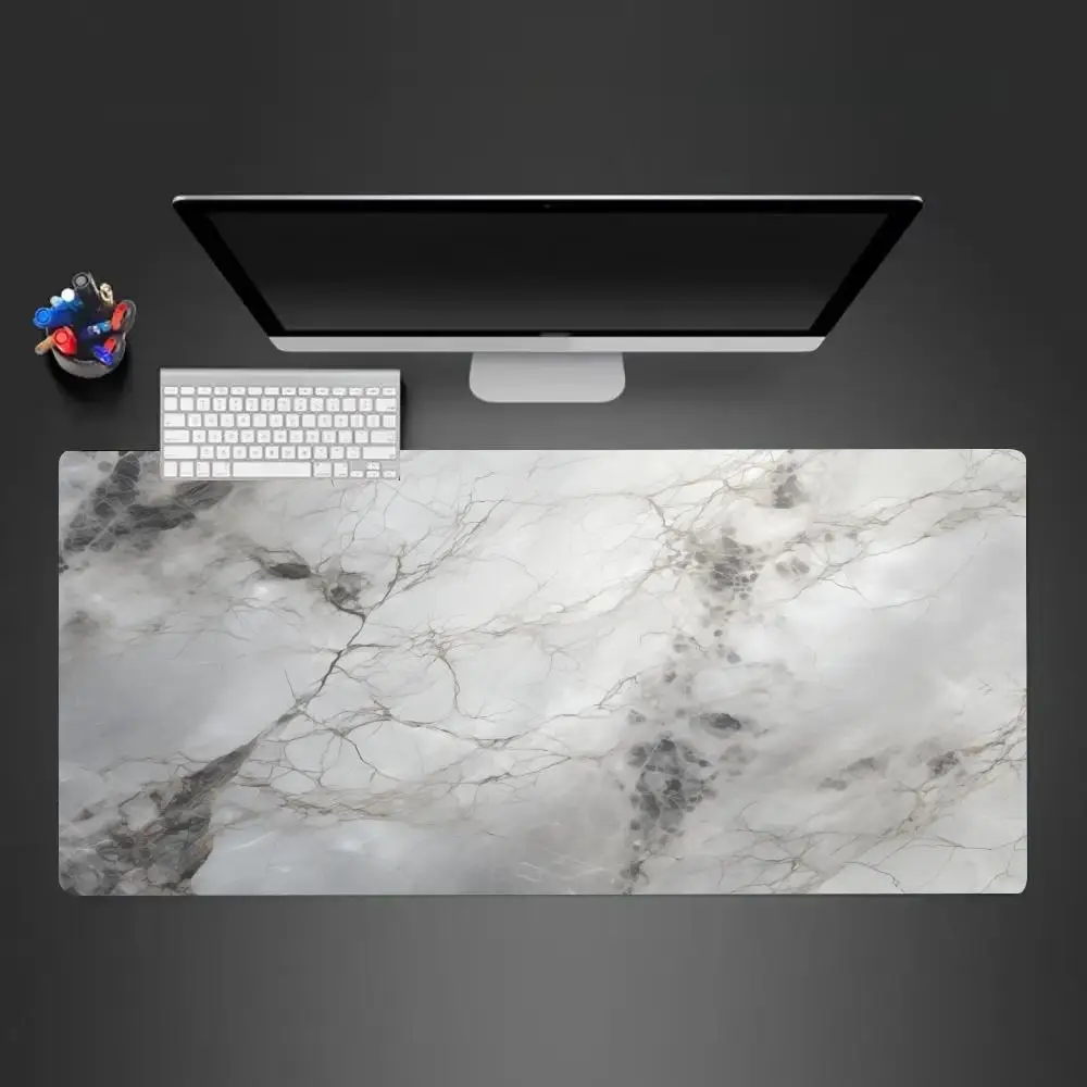 Marble style Mouse Pad Large Computer Office Game Table Mats XXL Rubber Anti-slip Gaming Keyboard Mousepads Long Desk Pads
