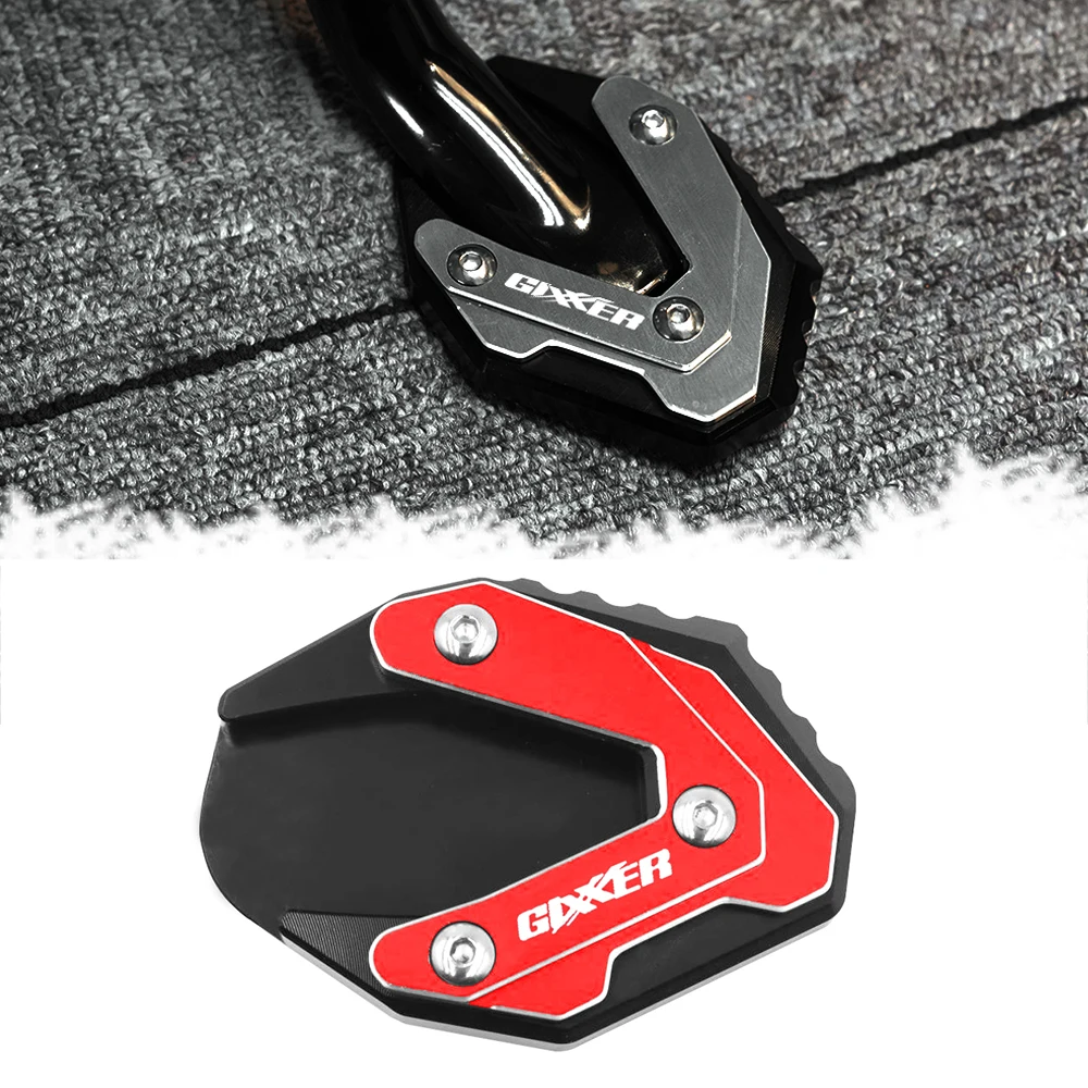 Soporte lateral para gixxer 250, almohadilla de extensión de pie, placa de soporte para agrandar, 250-2018, 2022