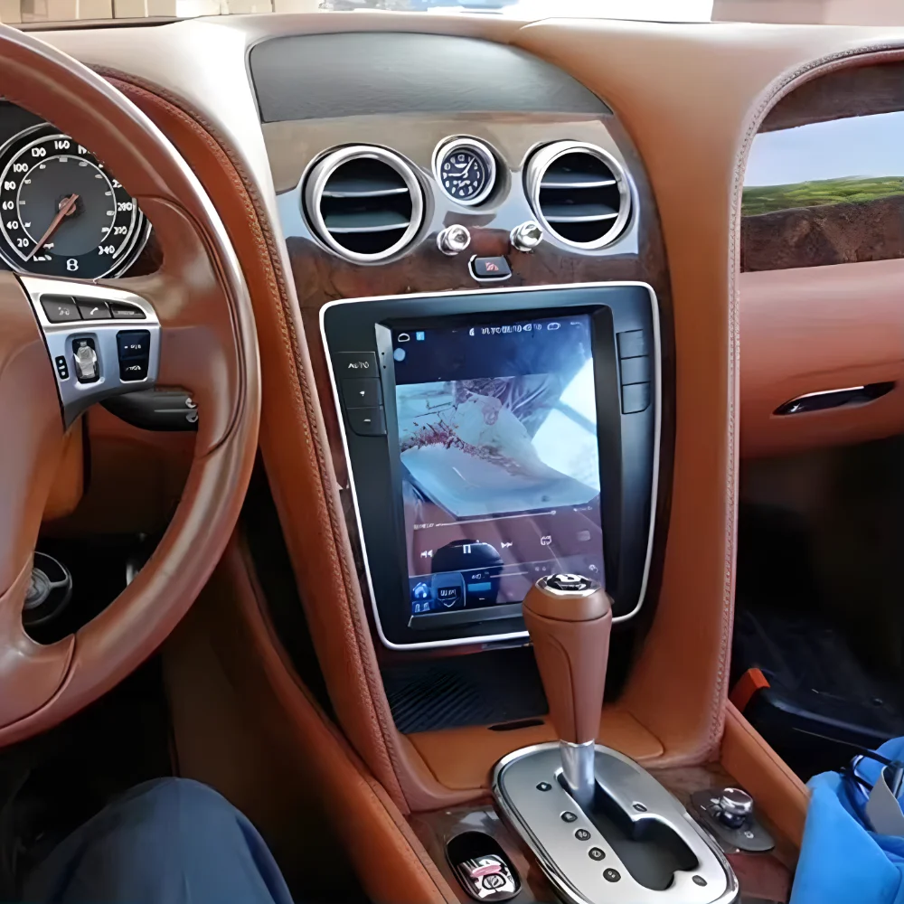 IPS Android 14.0 8G+256G For Bentley Continental 2012-2019 Carplay DSP Multimedia Player Radio Tape Recorder Video GPS Head Unit