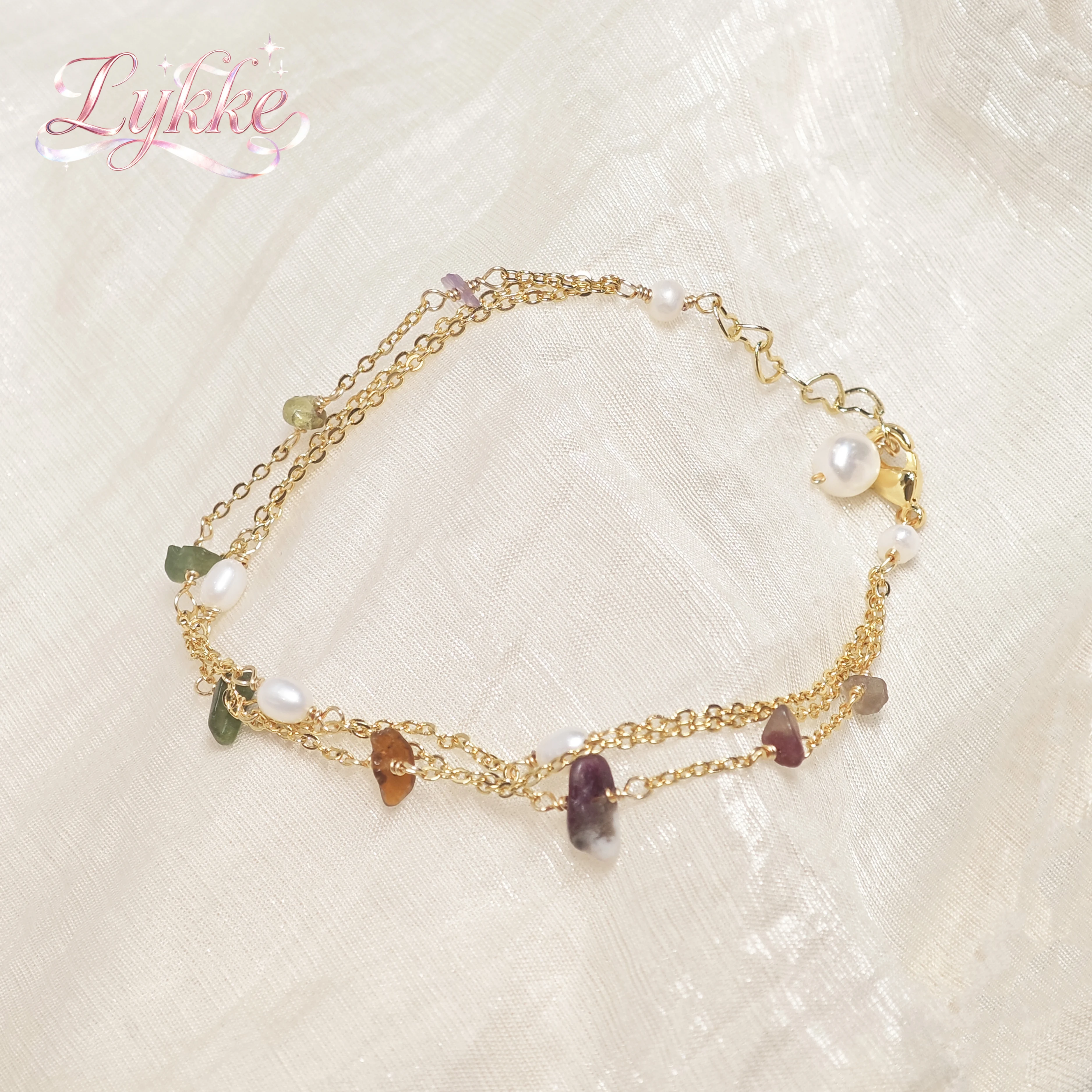 

Элегантный женский браслет из пресноводного жемчуга в богемном стиле, позолоченный 18-каратным золотом, в стиле барокко, с нерегулярными элементами, подарок для свиданий и вечеринок