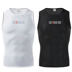 Go Rigo Go Cycling Base Layer Summer Jersey Cycling Vest Reflective MTB Road Bike Bicycle Vest Mesh Underwear Cycling Clothing