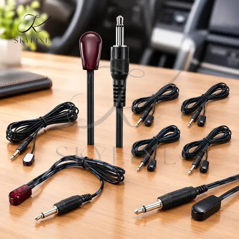 20Pcs 3.5mm Jack IR Infrared Remote Emission Cable 1M Long Extender Cord For IR Repeater