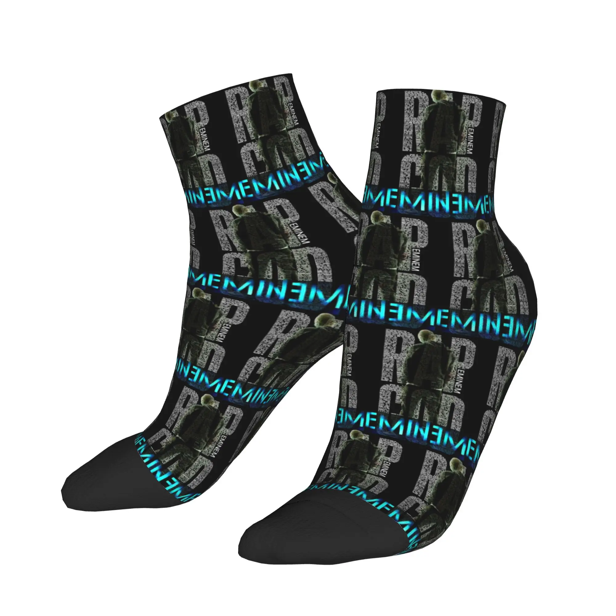 

Носки Rap God Eminem Socks Harajuku, впитывающие пот, всесезонные носки, аксессуары для унисекс, подарок на день рождения
