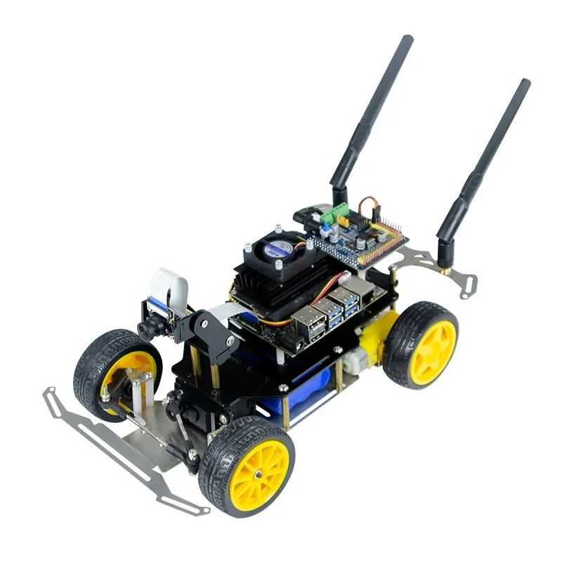 

Self-driving school bus AI intelligence, self-driving robot