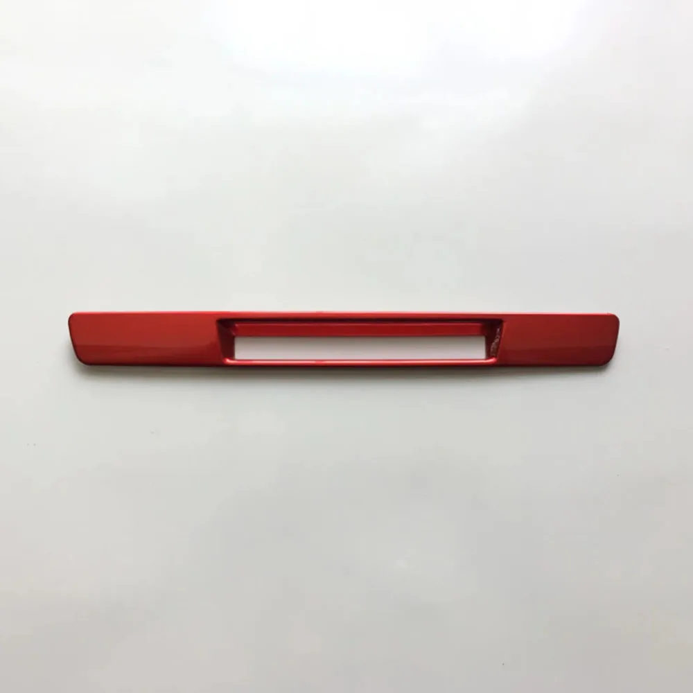 Car Inner Seat Heater CD Decorative Frame Socket Charge Lighter Switch Trim For Mazda 2 Mazda2 Demio 2015 2016 2017 2018 2019 - view 3