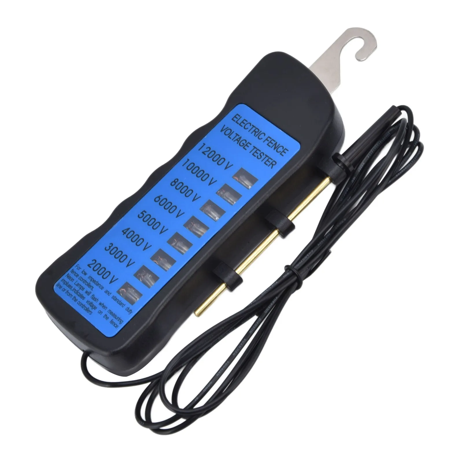 12KV Neon-Zaun-Spannungstester 2000 bis 12000V 8 Neon-Anzeigeleuchten Wasserdichter Zaun-Tester für Bauernhöfe Zaun-Spannungstester – Detail 10