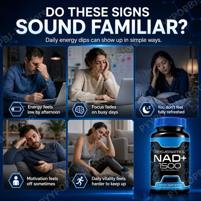 Liposomal NAD+ 1200mg+ Trans Resveratrol 300mg Daily Energy Antioxidant Support Vegan 90 Veggie Capsules