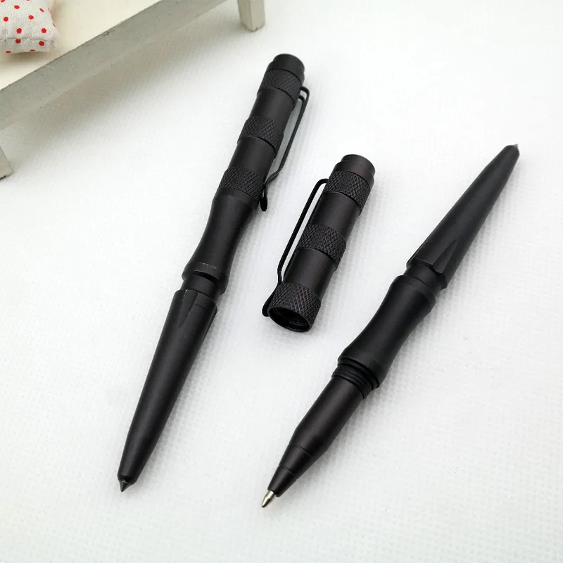 EDC Self-Defence Tactical Pen Tungsten Steel Head Tactical Pen Security Protection Supplies Defense Tool Window Breaker