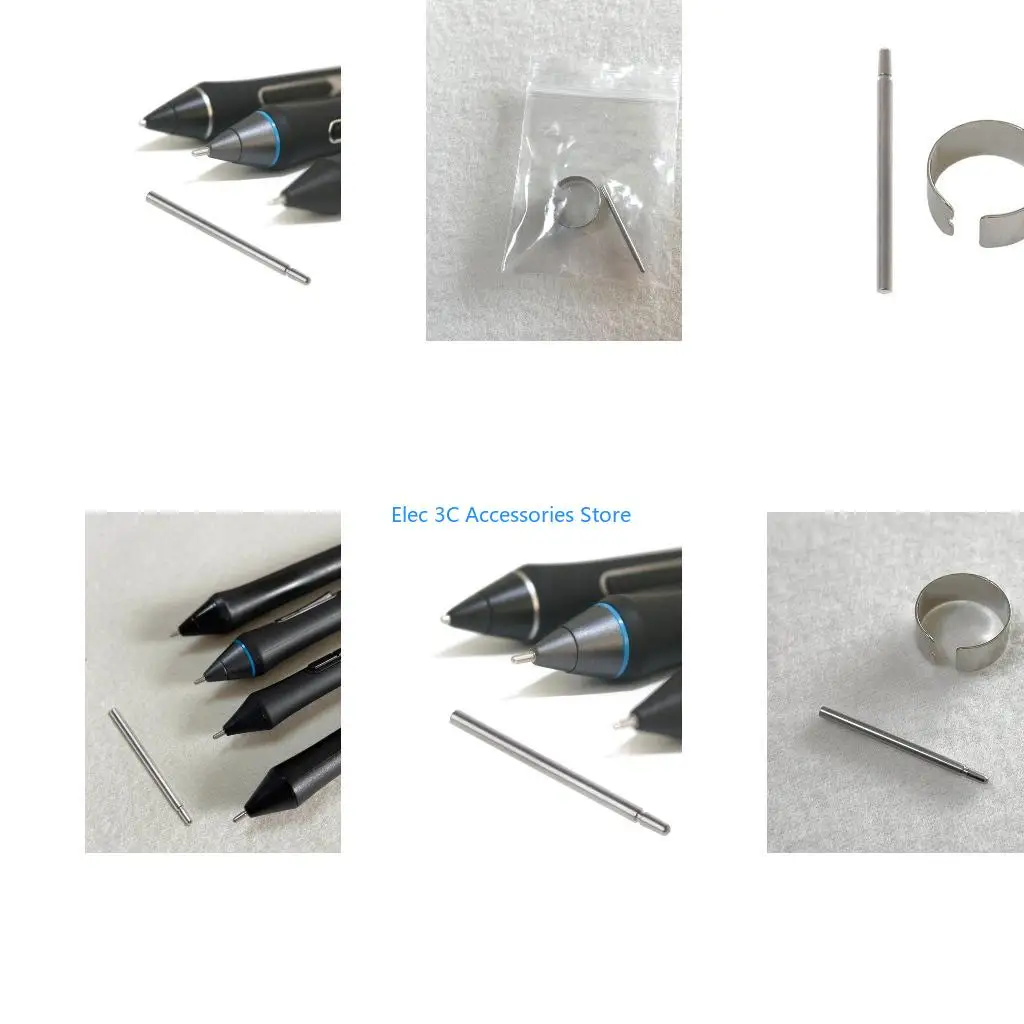 Y51A Titanium-Alloy Pen Refills Drawing Graphic Tablet Pen Nibs for BAMBOO Intuos Pen CTL672 CTL472 CTL671 CTL471