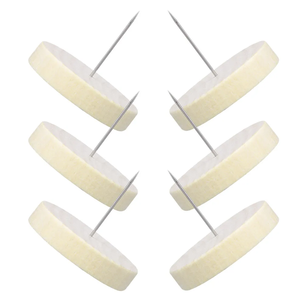 

6Sets Needle Felt Support Wooden Base Stand Cute Crochet Holder Single Handmade Craft Display Rack for Felted Figures Showcases