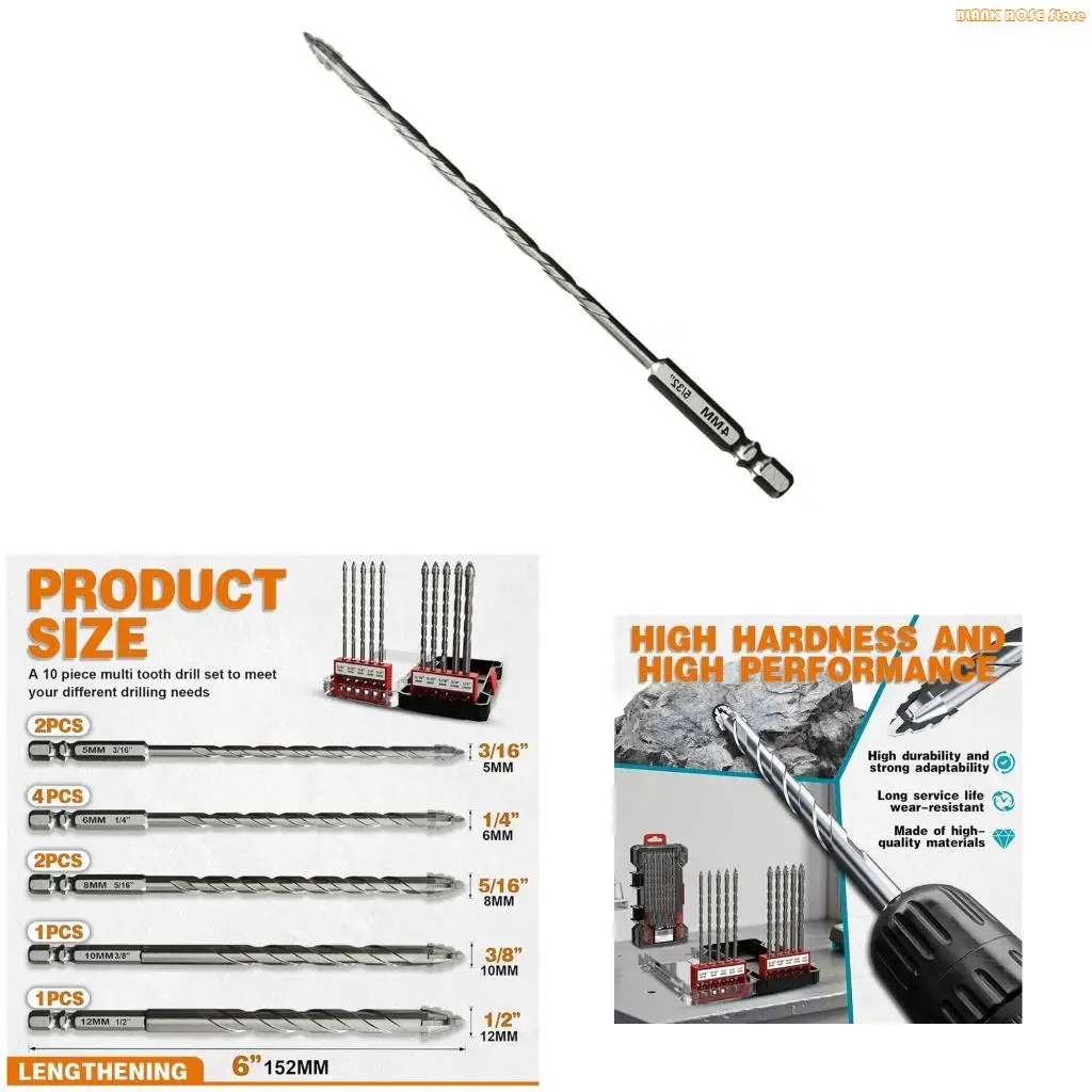 

K1AE 4/5/6/8/10/12 мм эксцентриковое сверло с четырьмя краями пильного зуба, зубчатое эксцентриковое сверло, высокая твердость