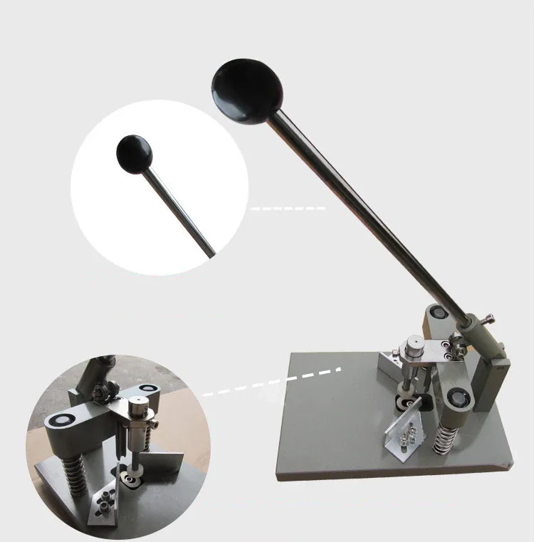 T50 Manual Corner Rounder Die Cutter With Paper-Pressing Device 30mm Cutting Height Heavy Duty for Printing Packaging Industry image 4