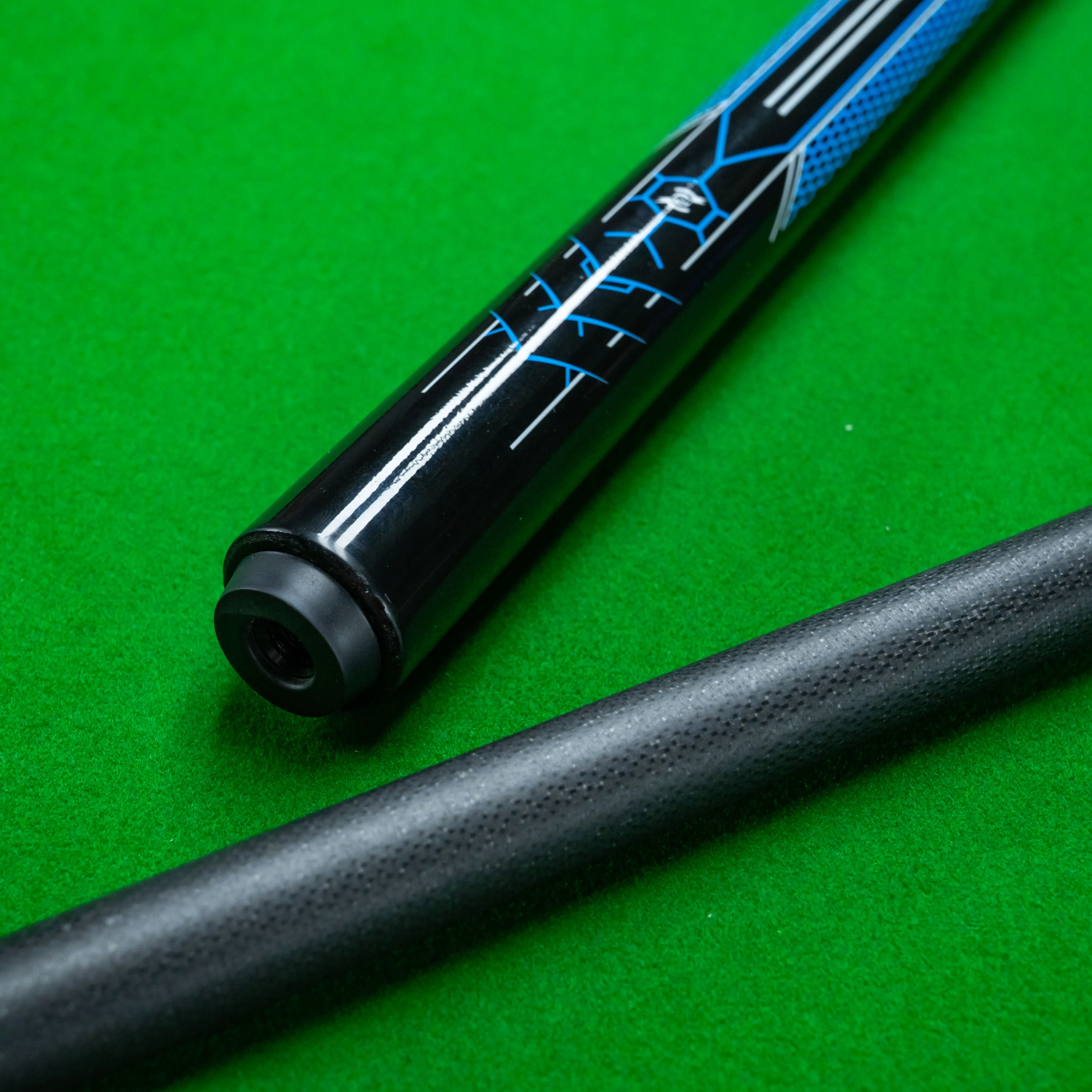 High-Performance Synthetic Fiber Pool Cue with 13mm Premium Tip, Durable and Elegant Design, Precision Striking, Comfortable Fee