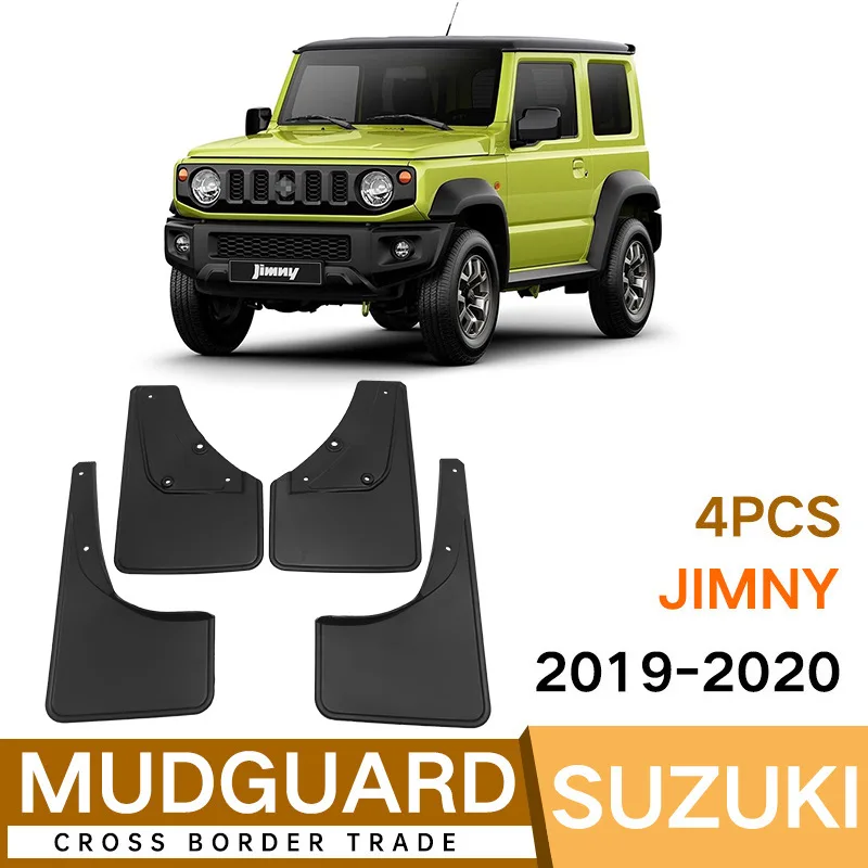 

Mud Flaps For Jimny Suzuki 2005-2021 Splash Guards Fender MudFlaps Front Rear Mudguards Car Accessories