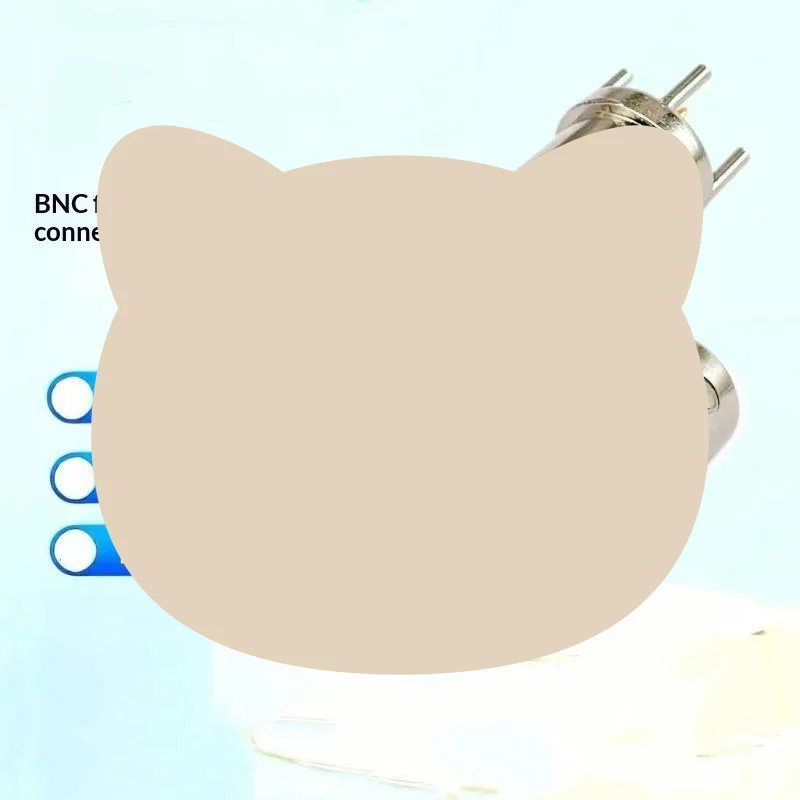 5Pcs BNC-KE Video BNC Socket 180 Degree Straight Insertion 5-Pin Socket Q9 Socket Bnc Solder Board PCB Board Sockets Connector