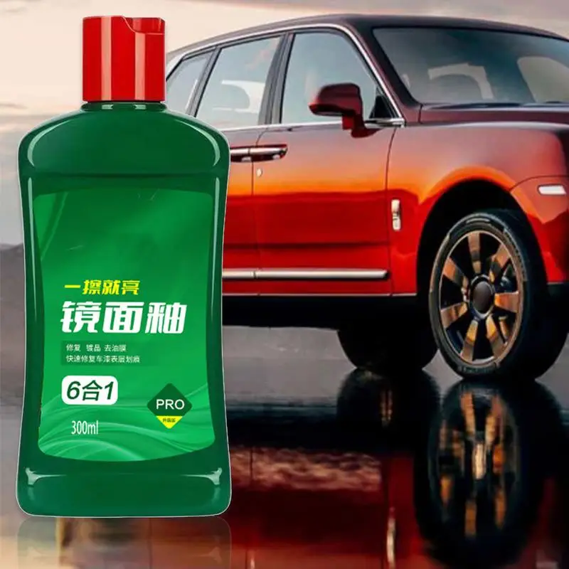 Car Polishing Wax 300ml Car Polish Car Care Wax Scratch Repair Polish Polishing Wax For Scratches Long Lasting Protection