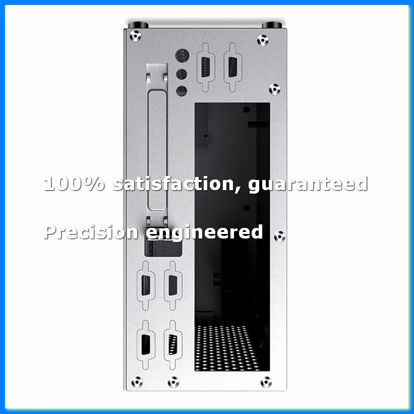 

Mini ITX Computer Case All Aluminum Soft HTPC Office Single Slot PCIE Desktop Case-A22U