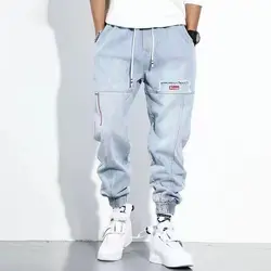 Pantalones Cargo de Hip Hop para hombre, jeans elásticos, Harun, Joggers, ropa de calle, Otoño e Invierno