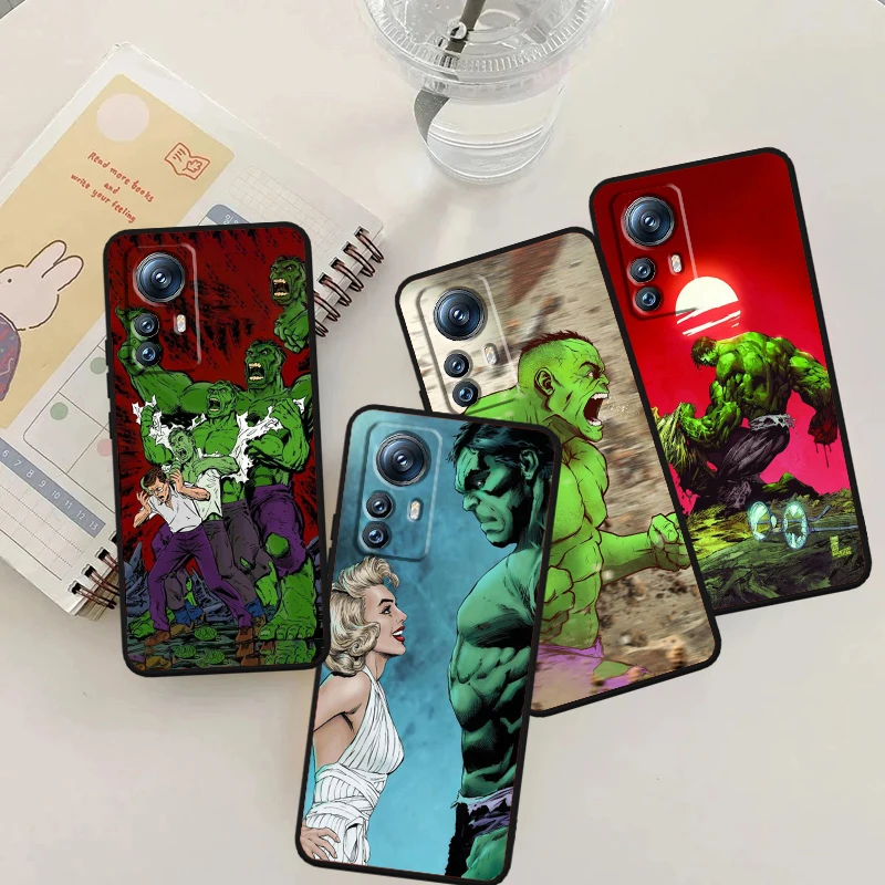 Robert Bruce Banner Hulk For Xiaomi Mi 14 13T 13 12T 12 11T 11i 11 10T 10 Pro Lite Ultra 5G Black Funda Phone Case