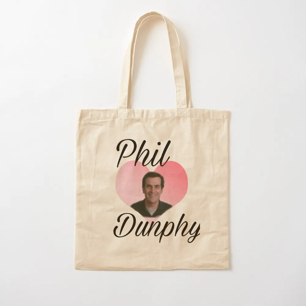 

Modern Family: Phil Dunphy heart Tote Bag Canvas large size bags Women's beach bags Canvas Tote Bag