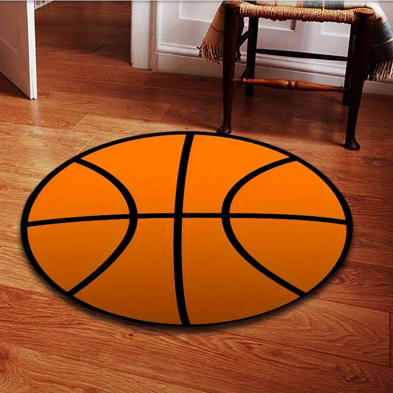 VIKAMA Street Basketball Rug Comfortable, Soft and Warm Non-Slip Living Room Sofa Mat Bedside Rug for Bedroom Home Decor view 4