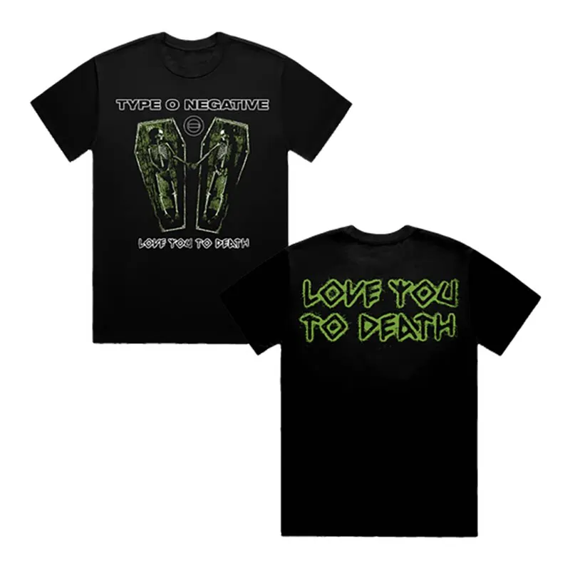 Type O Negative Band American Gothic Metal Dark Rock Casual T-Shirt Men's and Women's Luxury Brand