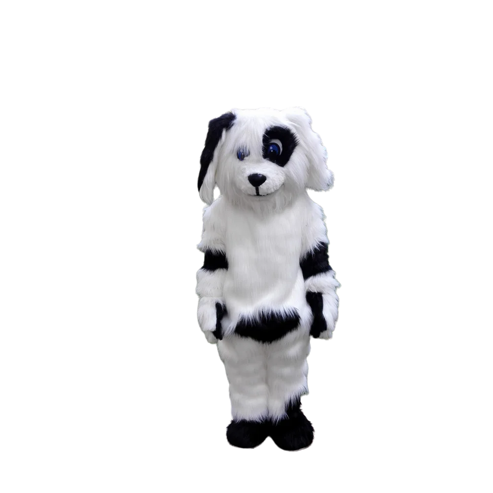Black & White Spot dog Mascot Costume custom fancy costume anime cosplay kit mascotte theme fancy dress carnival costume 401520