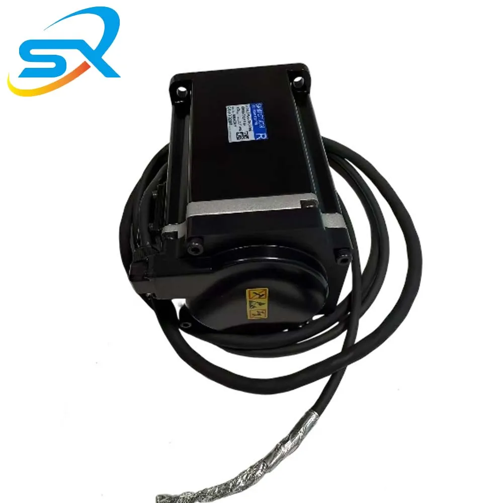 Servo motor AC Sanyo, funcionando em boa condução, R2AAB100HXH29M, 1000w