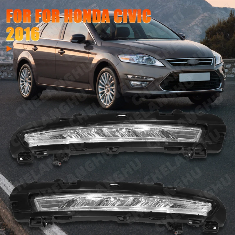 

LED Car Light For Ford Mondeo 2011 2012 2013 2014 Car Styling New LED DRL Daytime Running Light Waterproof With Wire Of Harness