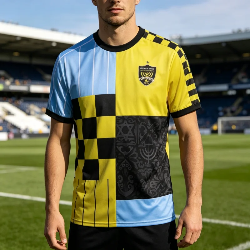 Hot Israel Beitar Jerusalem Jersey Summer Adult & Children's Quick-Dry Breathable Sports T-shirt Men's Training Family Kids Tees