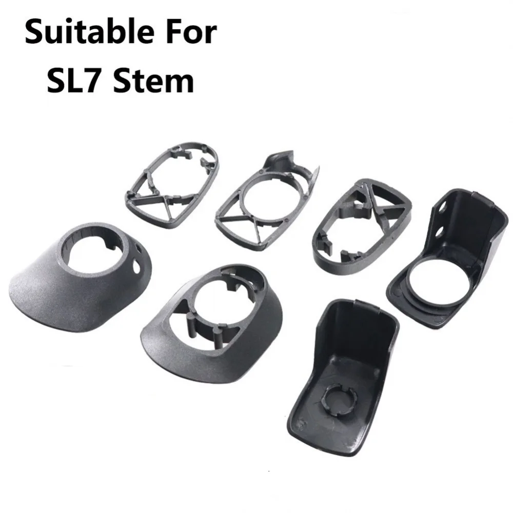 For SL7 Bicycle Stem Headset Handlebar Spacer Bike Spacers With Stem Top Cap Road MTB Handlebars Bike Accessories