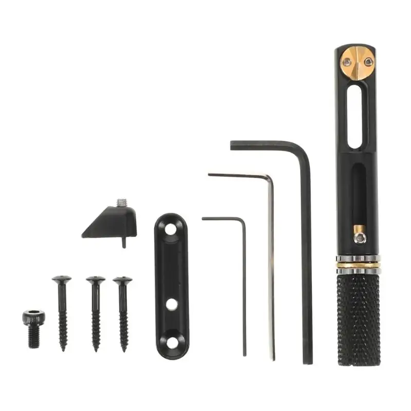 652F Professional Split Tailpiece Bridge Systems Design For Headless Electric Guitar With Quick Adjustment Mechanism Design