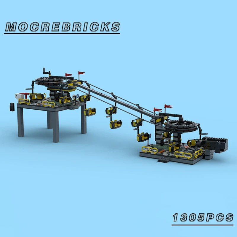 

Креативные строительные блоки MOC из мелких частиц GBC, модель автомобиля для альпинизма, устройство для подводного погружения, сборка своими руками, головоломки, игрушки